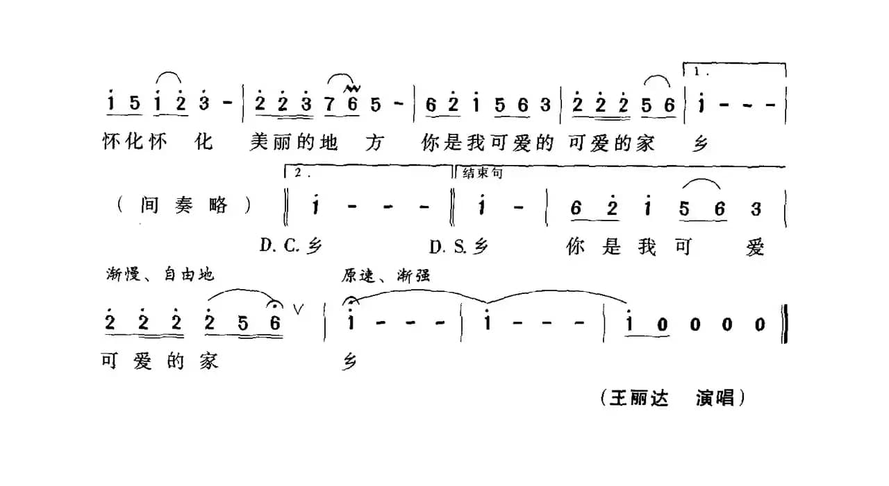 怀化，我可爱的家乡