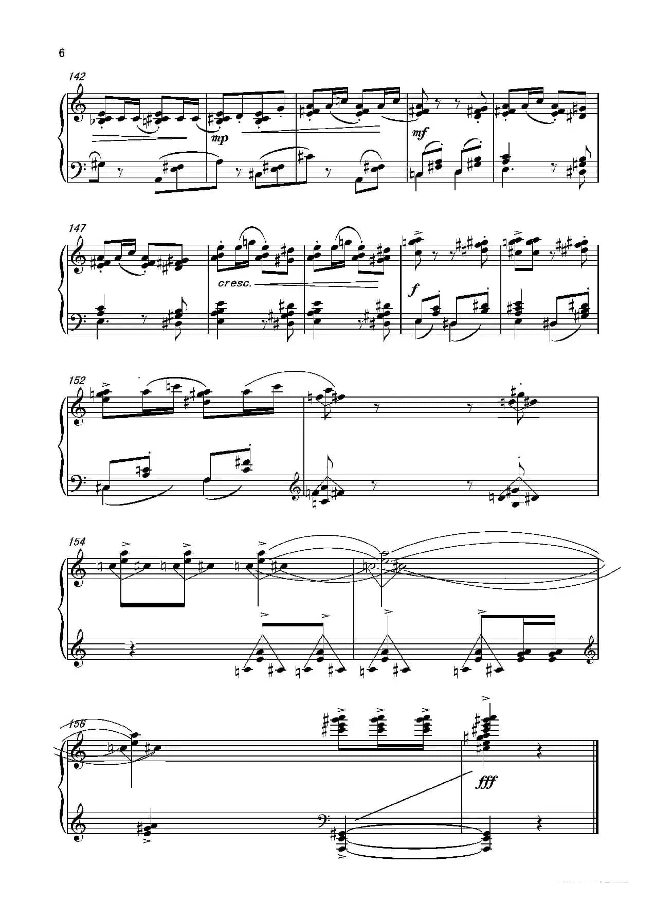 第4钢琴奏鸣曲Piano Sonata N0.4（第3乐章）
