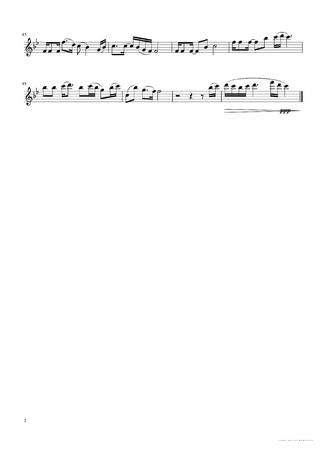 弯弯的月亮  小提琴独奏