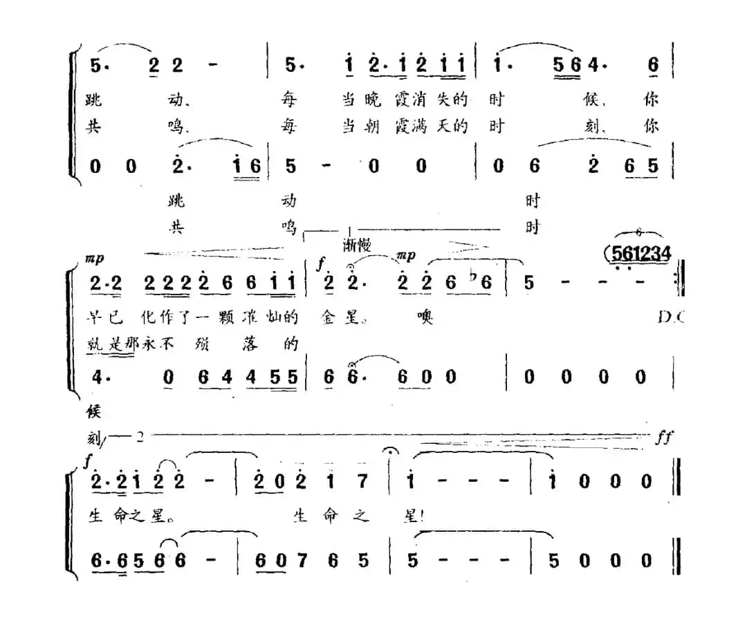 生命之星（献给孔繁森和他的亲人们）
