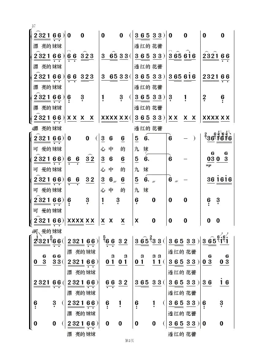 九妹（民乐合奏）