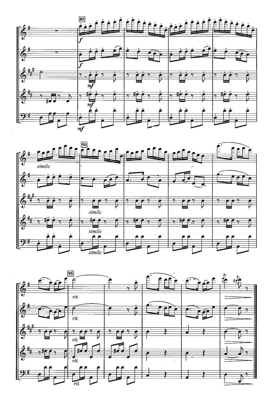 过年(管乐五重奏)１-6