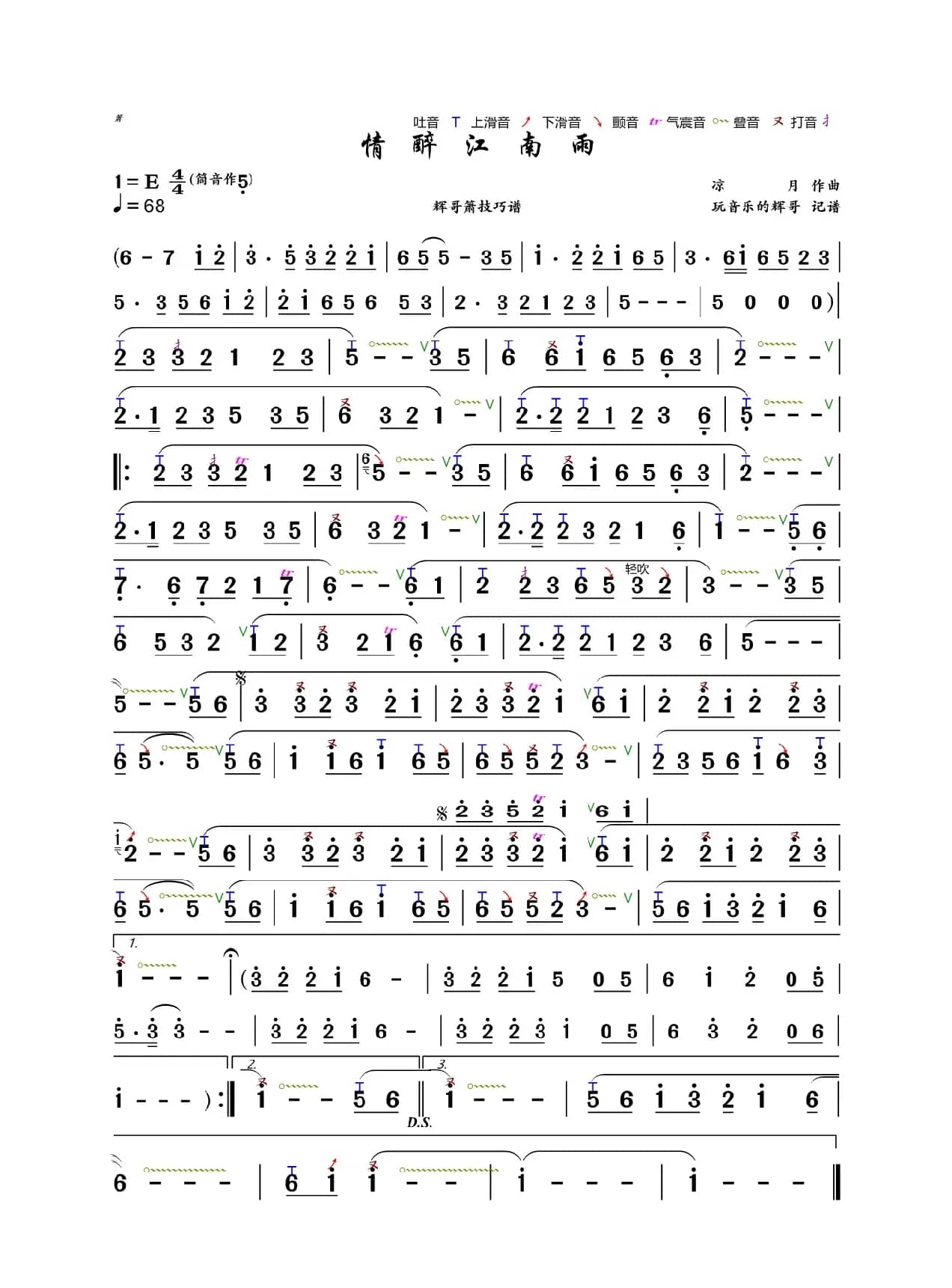 情醉江南雨（ 凉月）