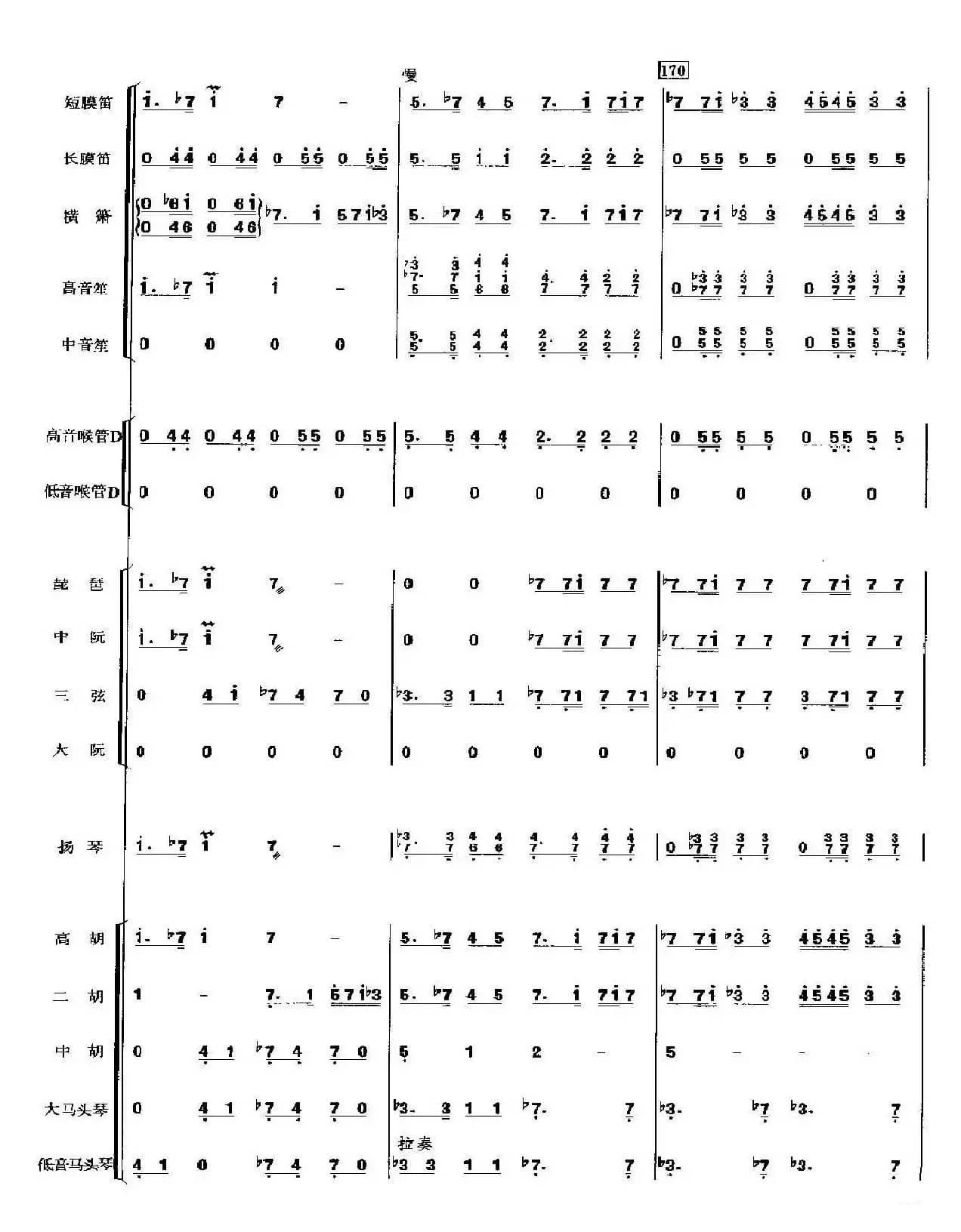 春节序曲(民乐总谱)131-140