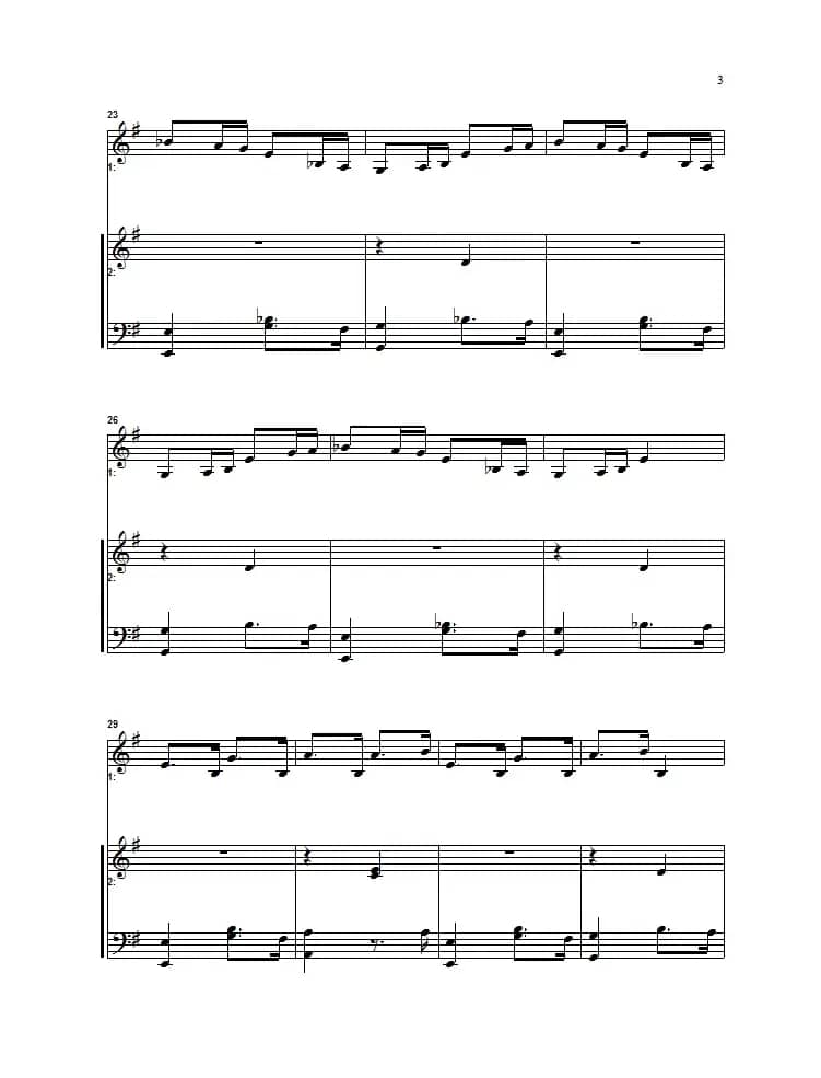 行板（单簧管）