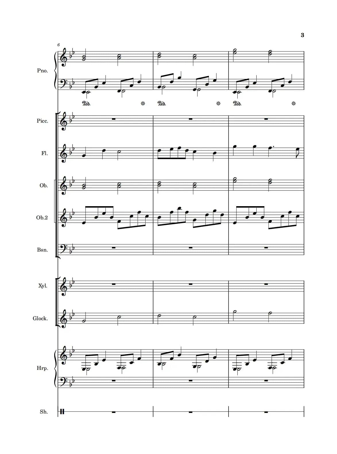 雪之梦（管弦乐版）