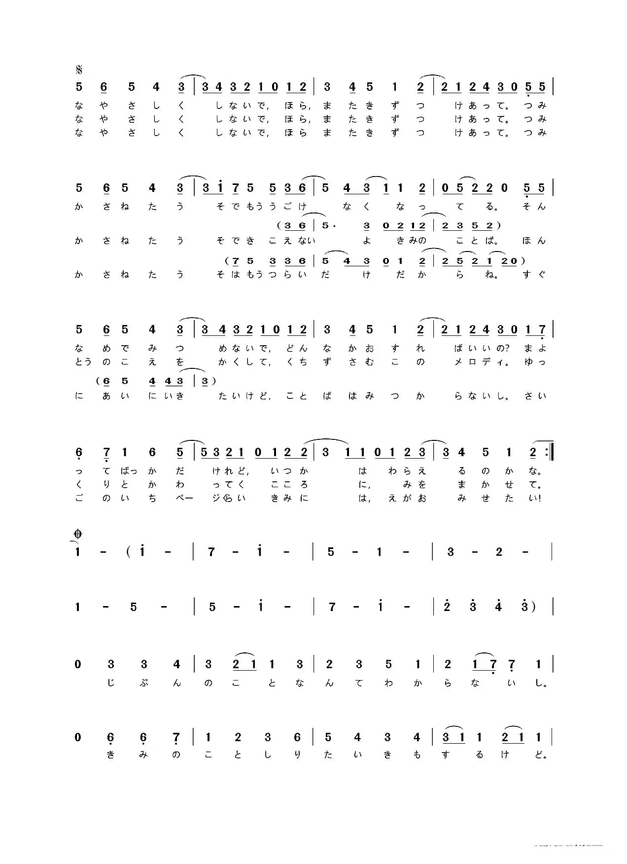 [日]Irony（动画片《我的妹妹哪有这么可爱》片头曲）