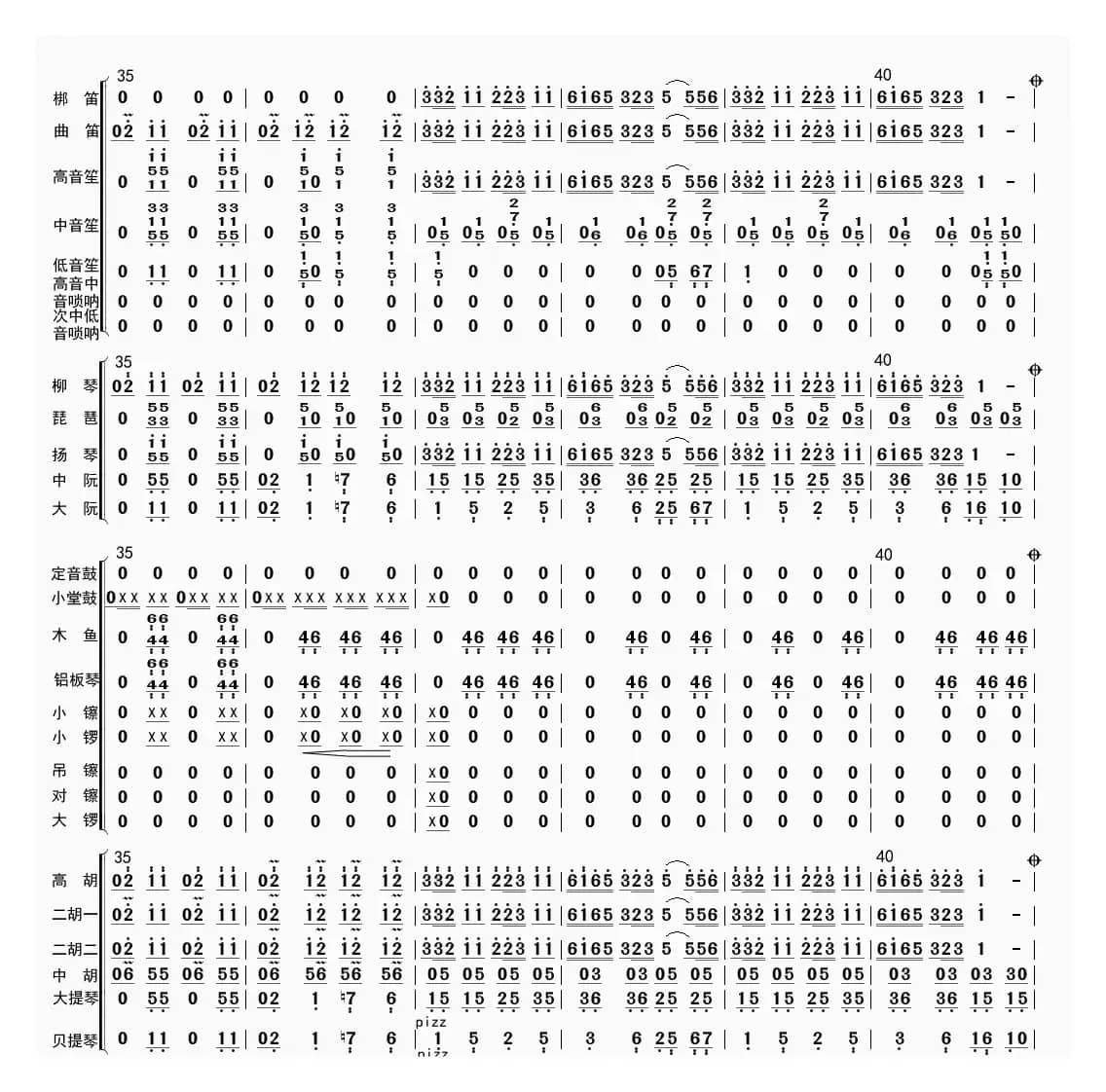 欢乐中国节（总谱）