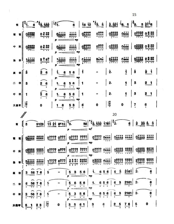 麦收时节（总谱（全部））