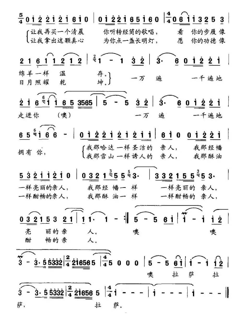 又见拉萨(苏柳词 羊鸣曲)