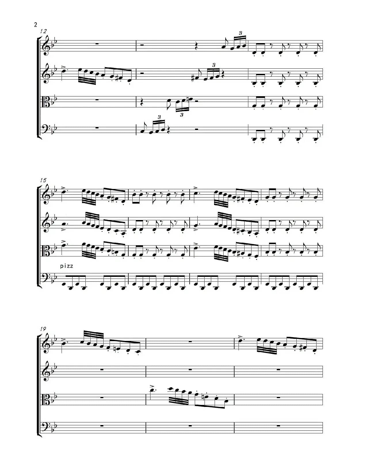 物语（弦乐四重奏）