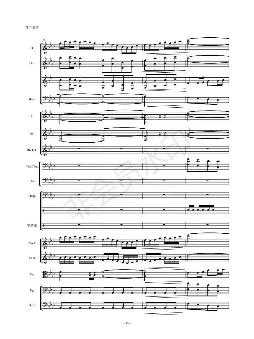 河南民歌组曲（第四乐章）