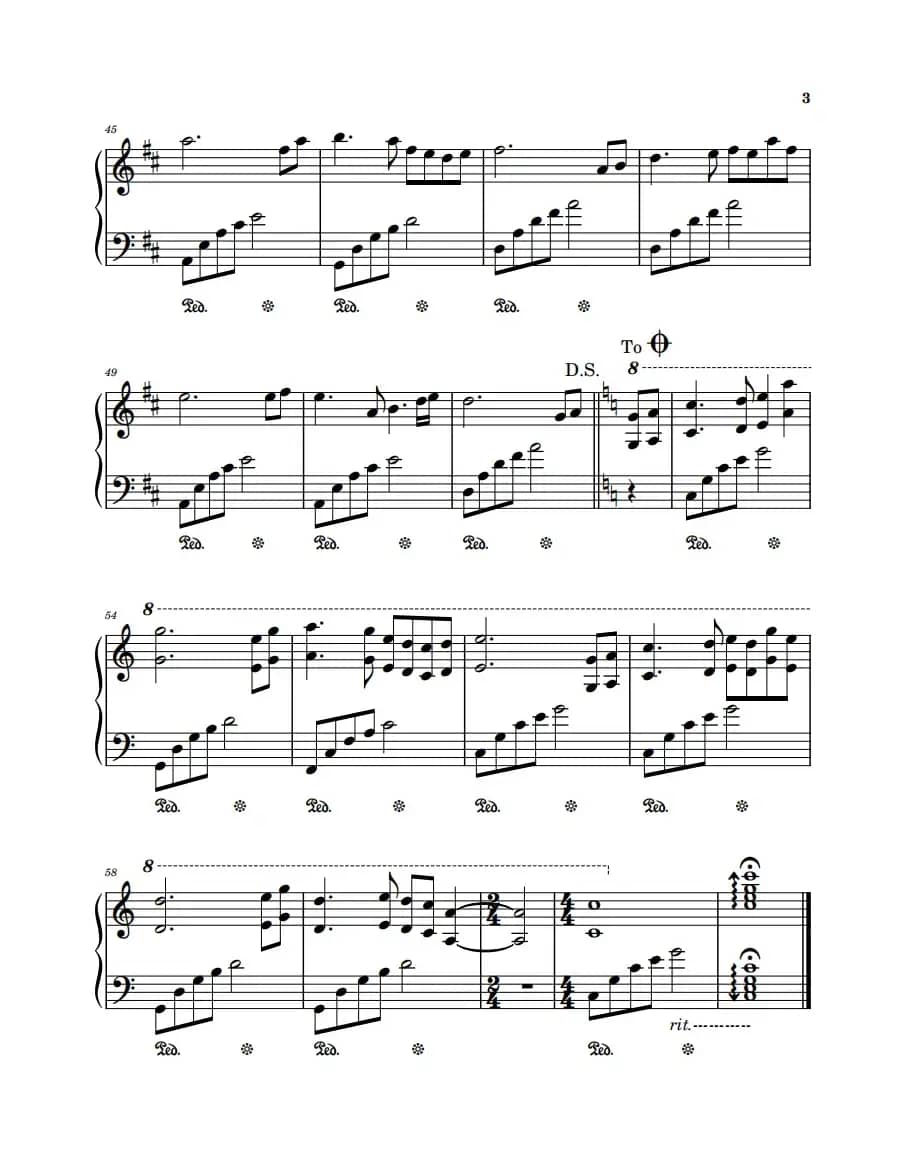 月夜思乡（简易版）