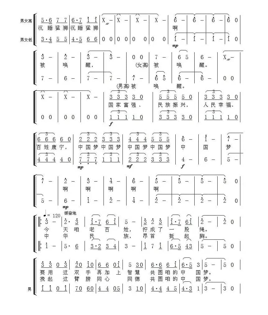 史诗·中国梦（交响大合唱《中国颂》第二乐章）