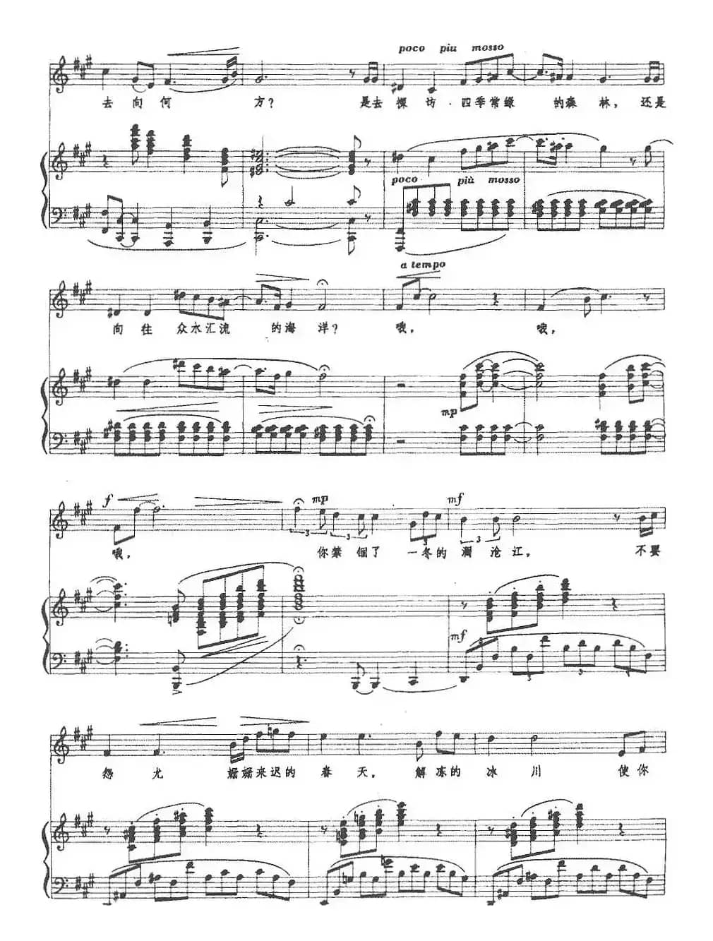 澜沧江源（正谱）