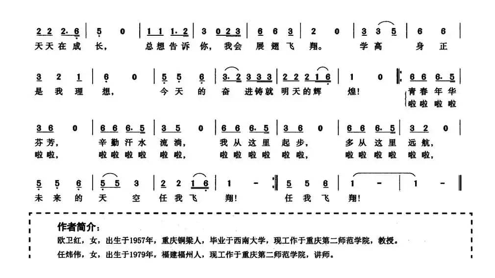 我从这里远航（大学生之歌）