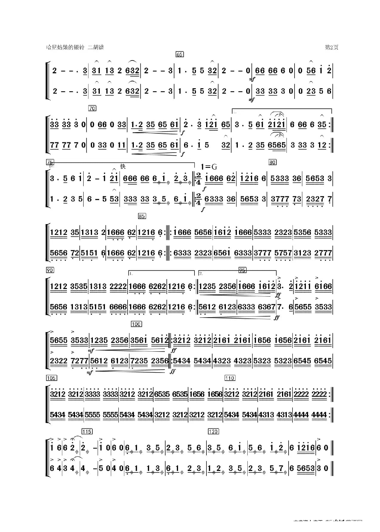 《哈尼姑娘的银铃》