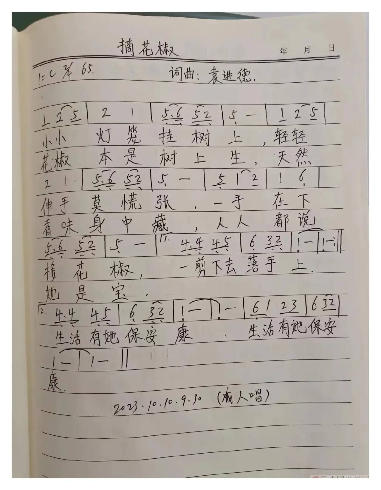 摘花椒(成人版）