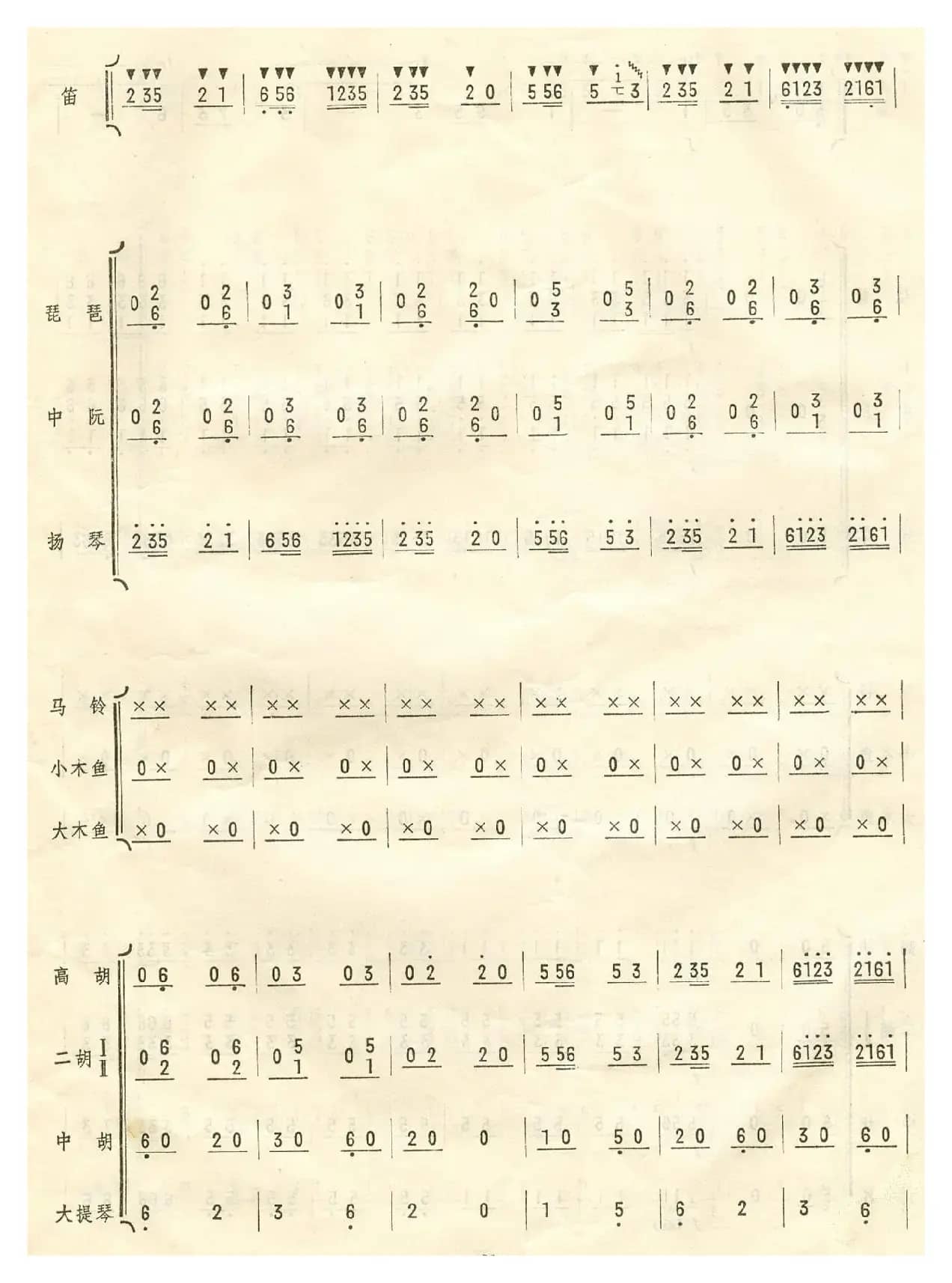 扬鞭催马运粮忙(总谱)20-26