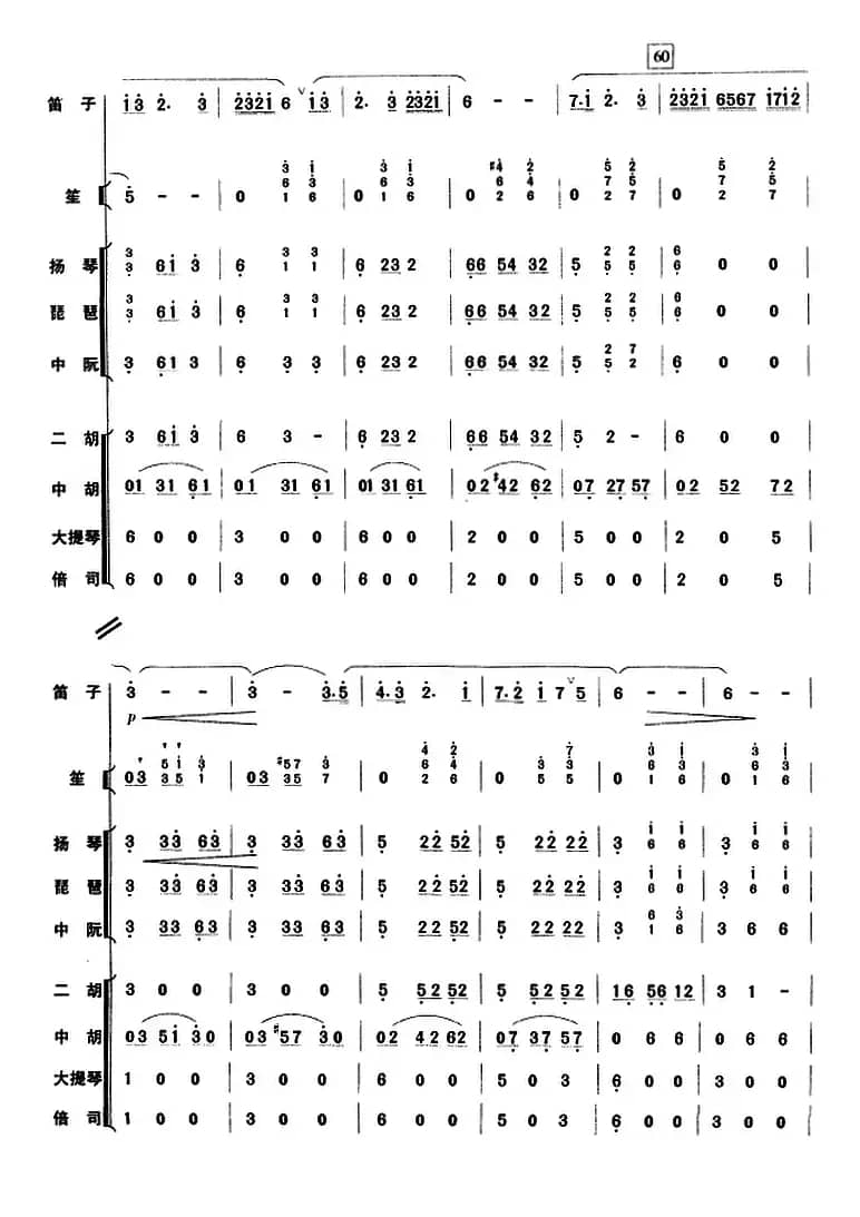 塔塔尔族舞曲（总谱）