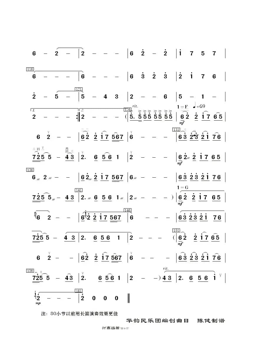 红高梁叙事曲（民乐合奏）