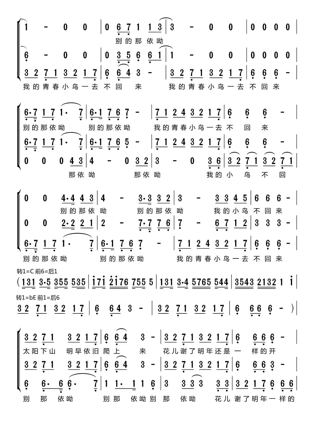 青春舞曲（梦之旅组合）