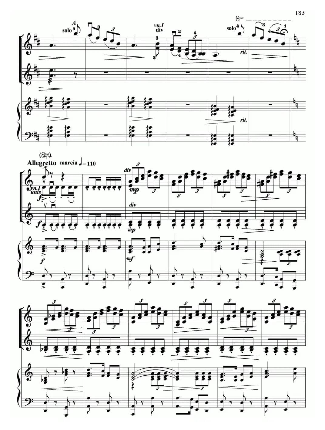 当红军去（小提琴齐奏+钢琴伴奏）