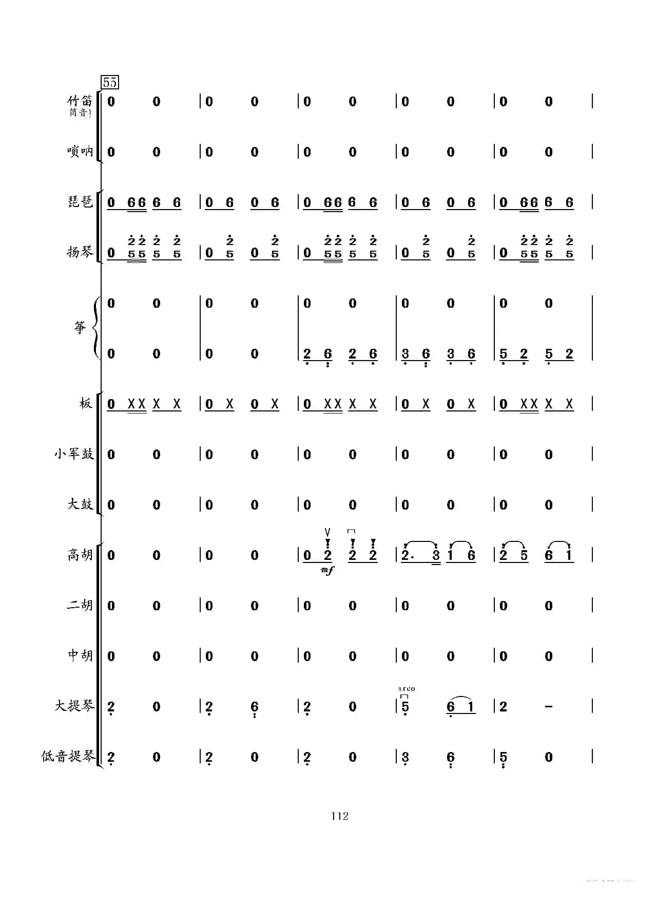 当红军去（民乐小合奏）