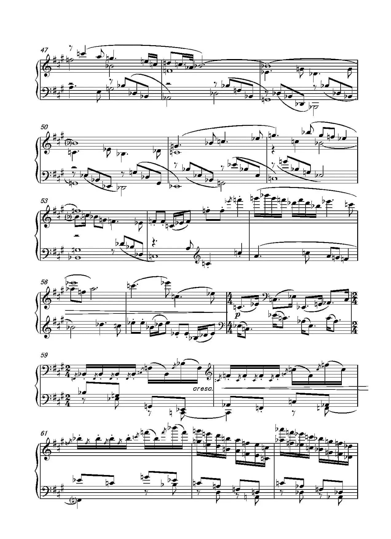 第二十钢琴奏鸣曲（Piano Sonata.20）（中国钢琴作品）