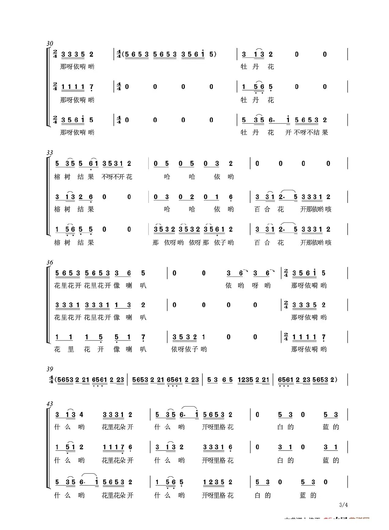 万紫千红百花开——盘花歌（梦之旅组合）