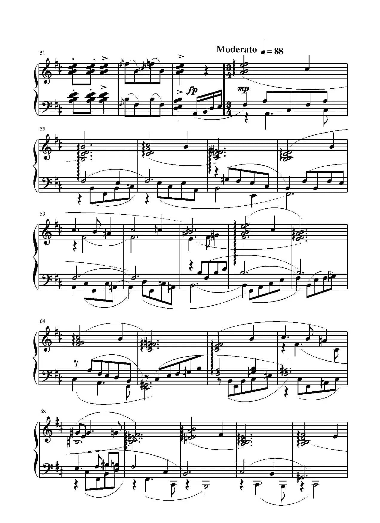 第二钢琴奏鸣曲（第三乐章）