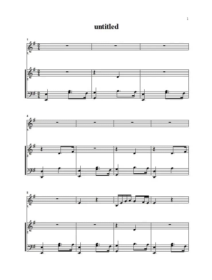 行板（单簧管）