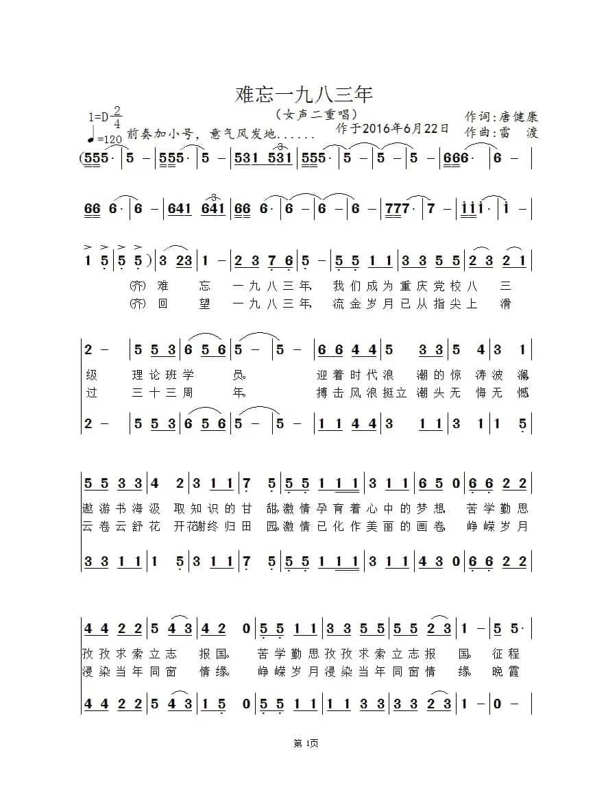 难忘一九八三年