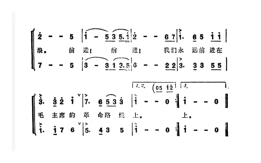 东风送我去远航（纪录片《船台战歌》插曲）