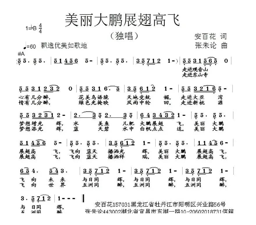 美丽大鹏展翅高飞