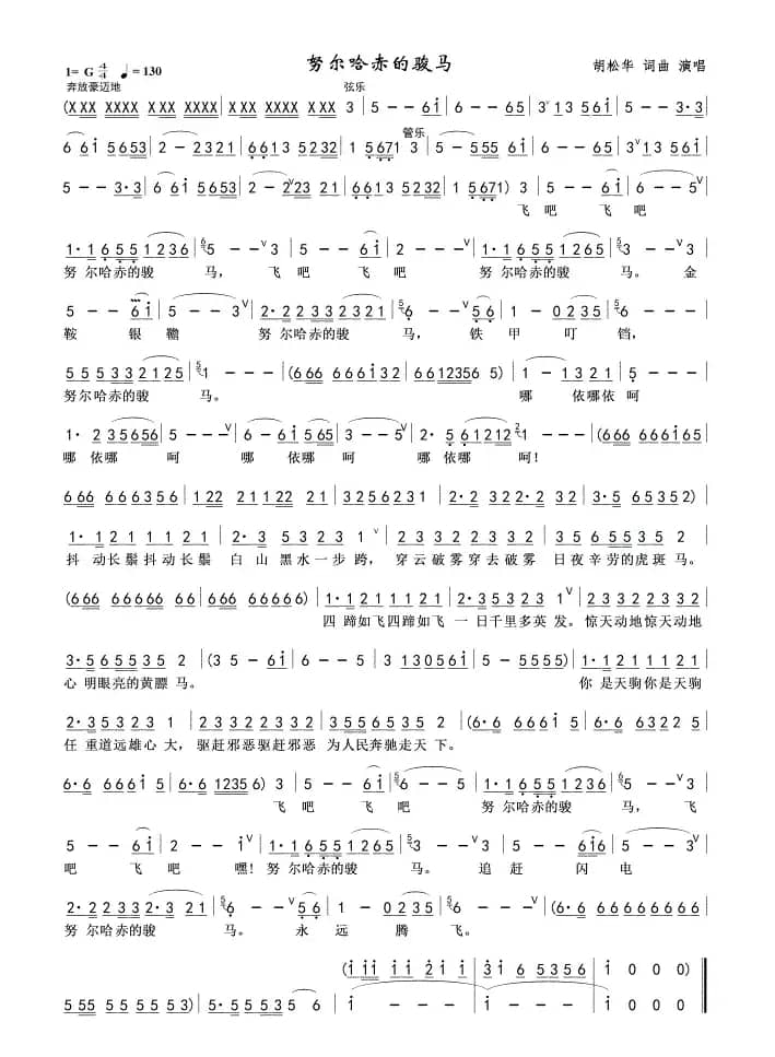 努尔哈赤的骏马