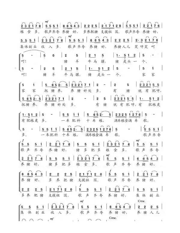 养猪人儿笑呵呵