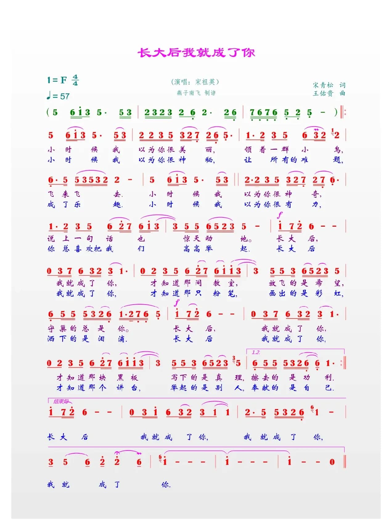 长大后我就成了你