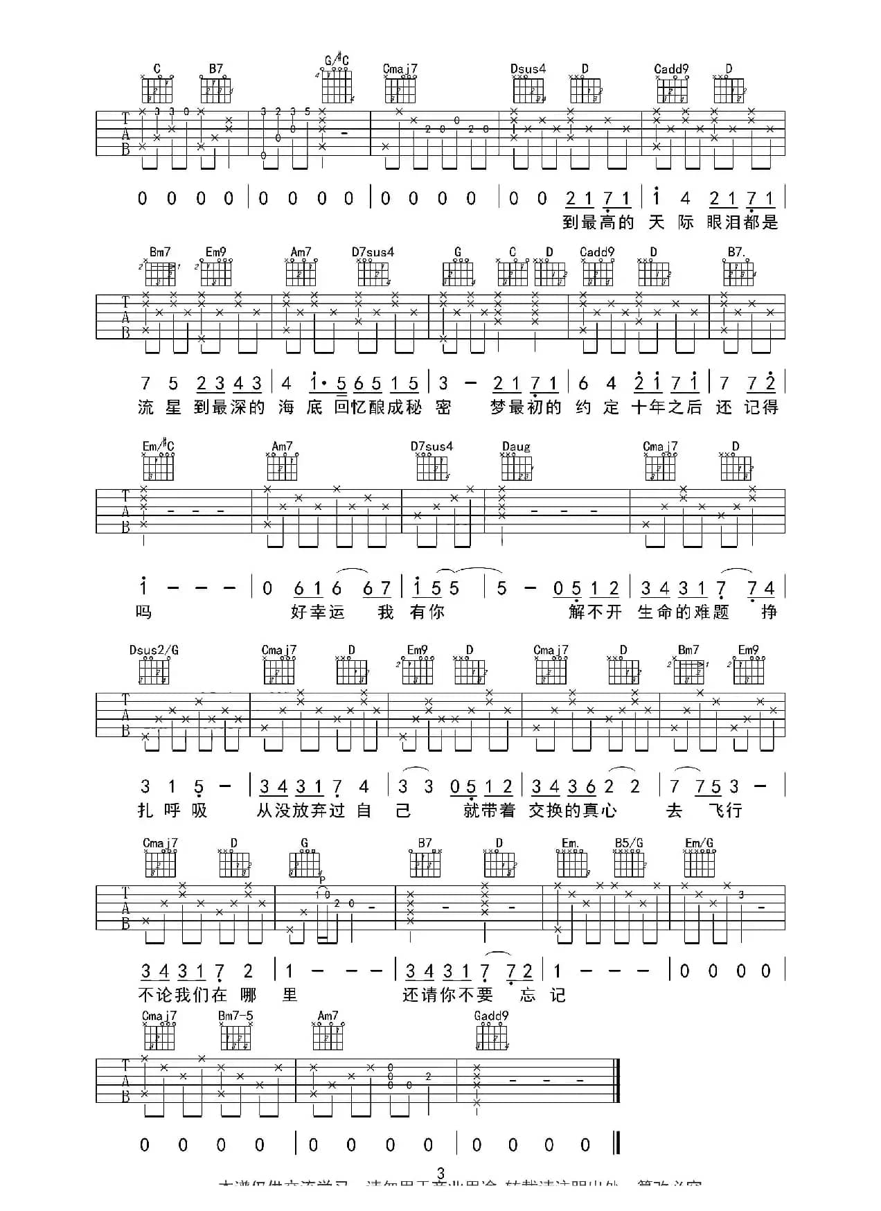 还记得吗 （吴易伟词 Johnny Chao曲、酷音小伟编谱）