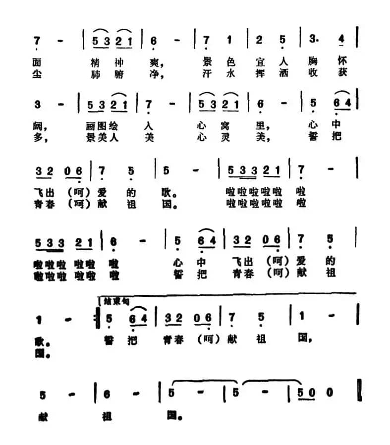 我们乘坐上交通车（电视剧《泪雨花红》插曲）