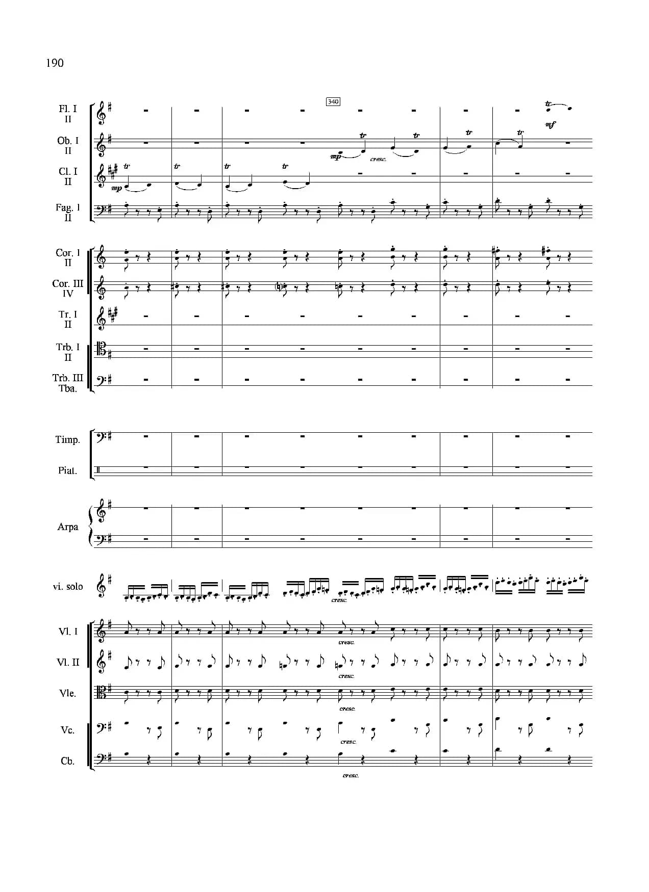 新生（小提琴协奏曲）（总谱）