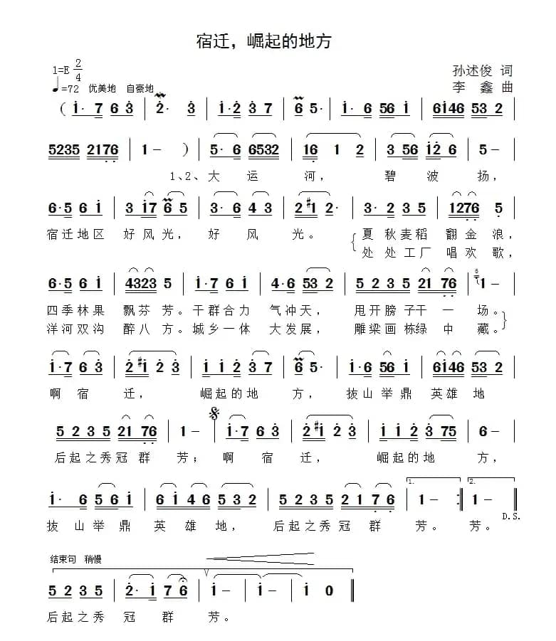 宿迁，崛起的地方