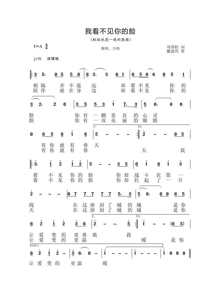 我看不见你的脸（康苗）