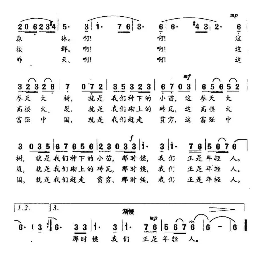 那时候，我们正是年轻人