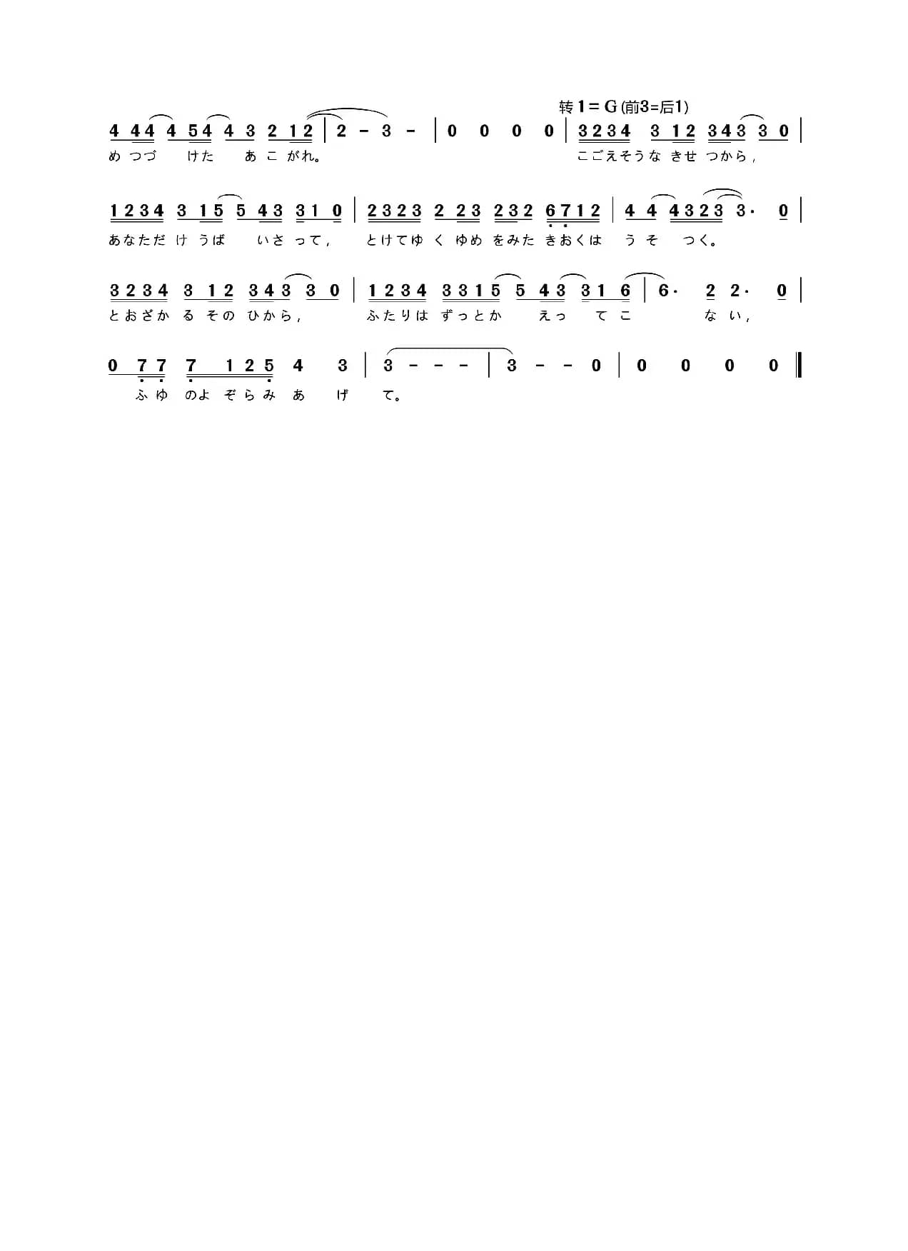 [日]从快要冰封的季节里（凍えそうな季節から）