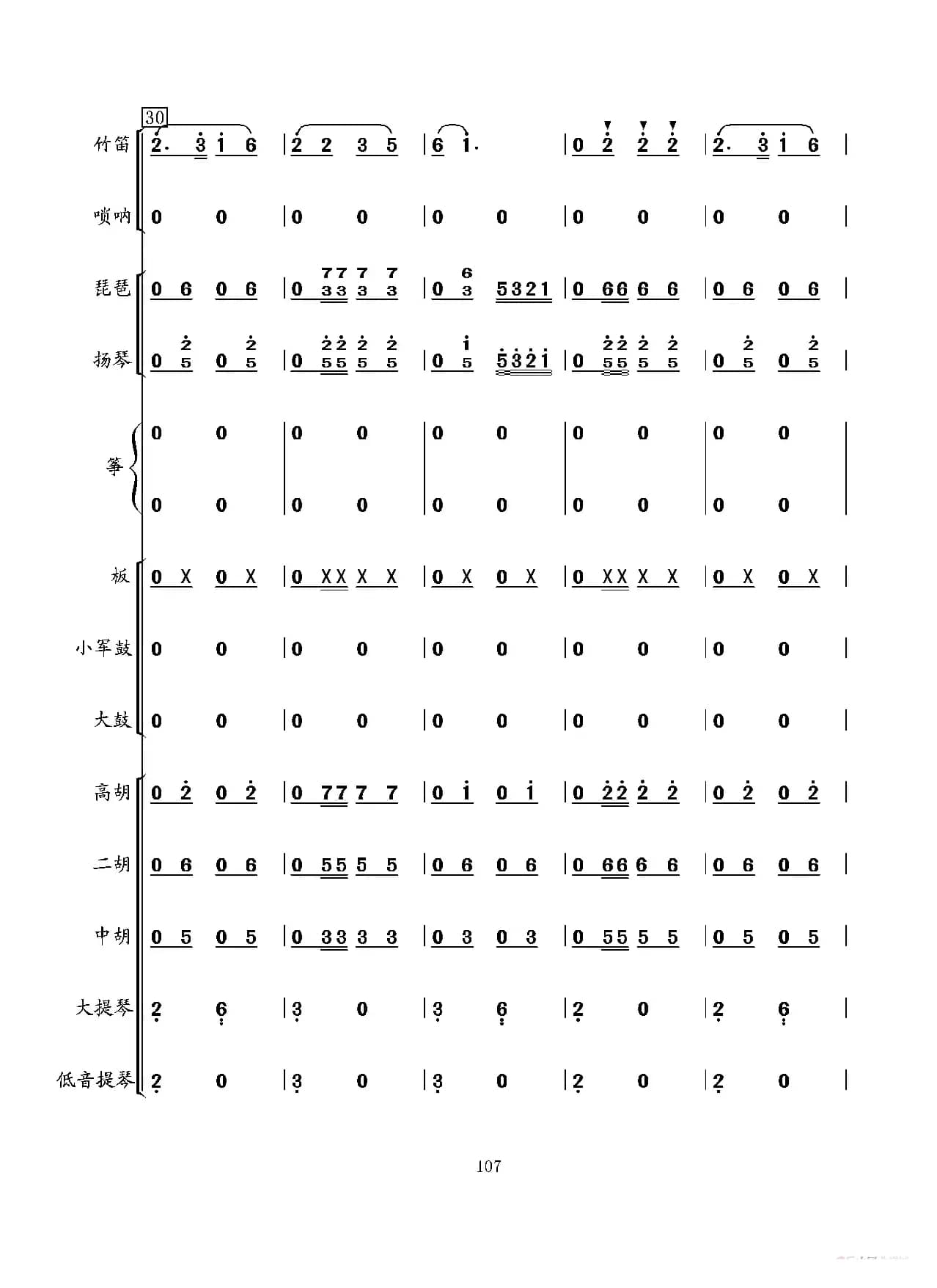 当红军去（民乐小合奏）