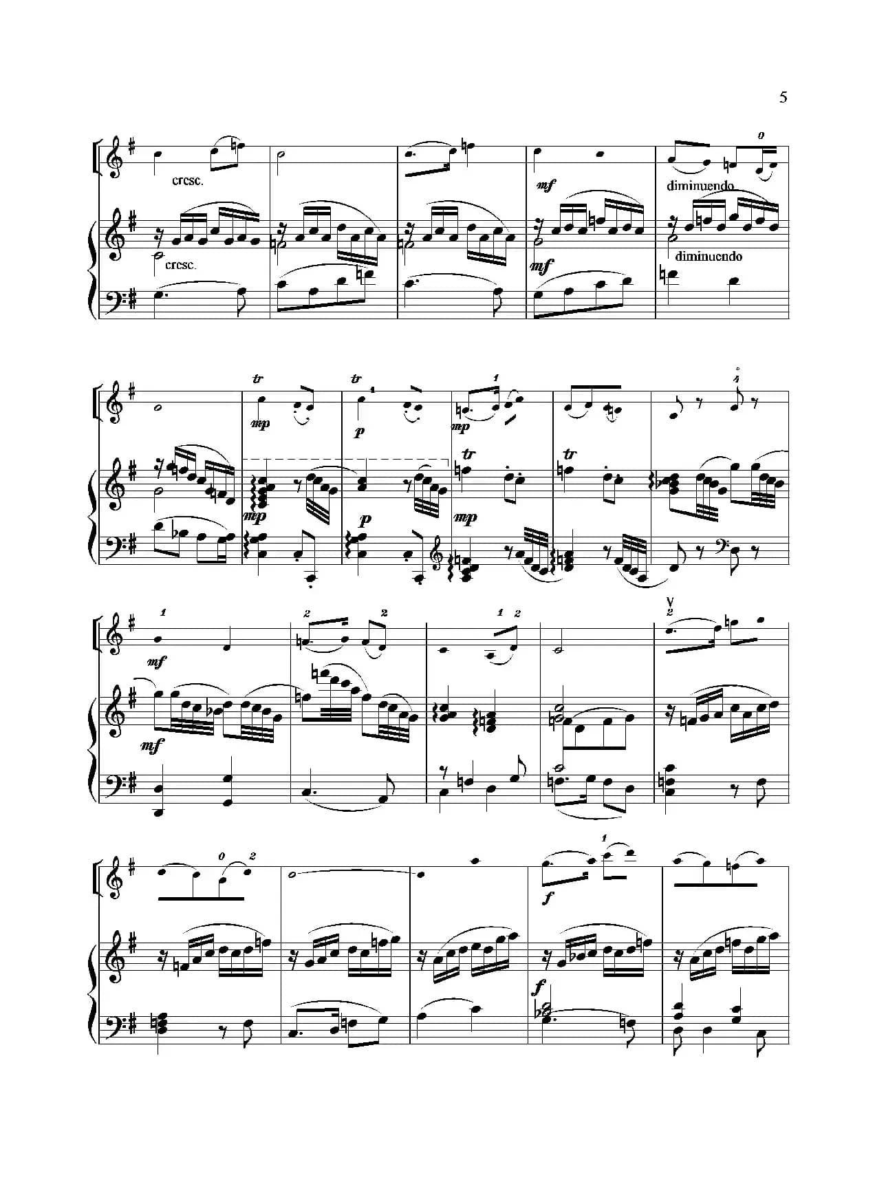 扑蝶舞曲（小提琴独奏+钢琴伴奏）