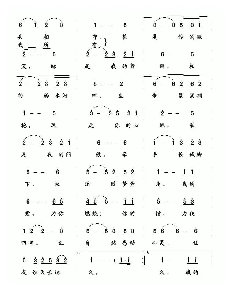 让激情燃烧(徐环宙词 王镭曲)