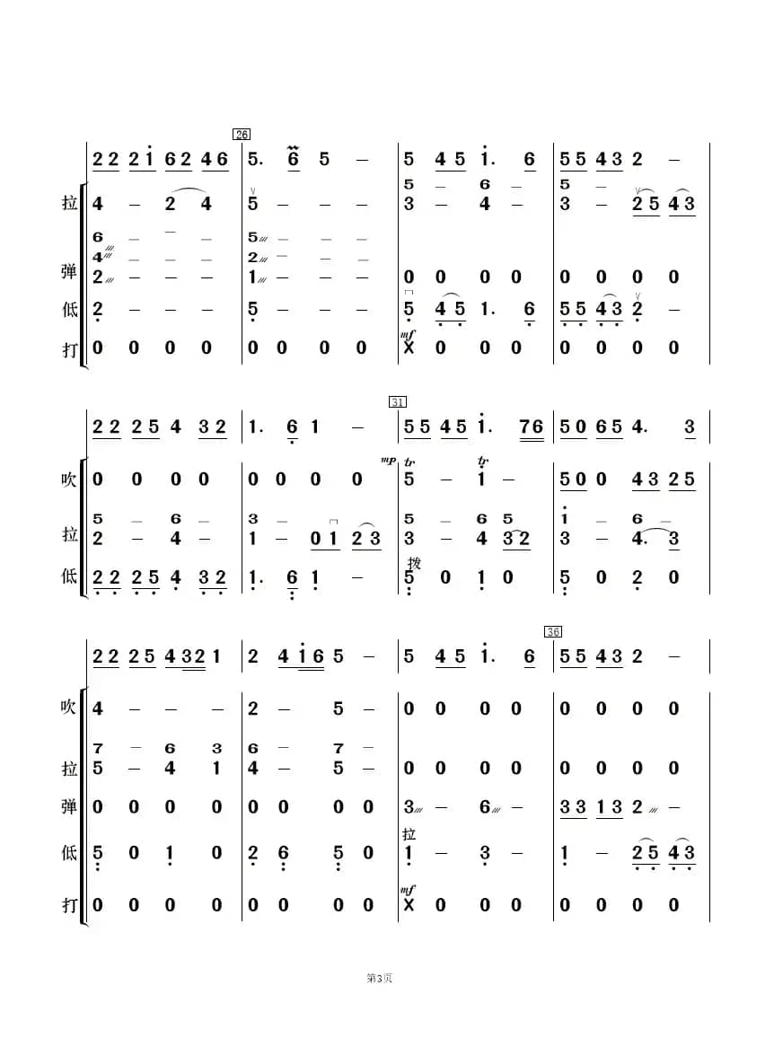 秀美南江河（民乐合奏  ）