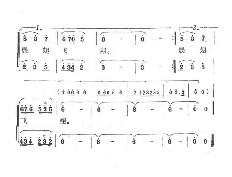 伟大祖国展翅飞翔
